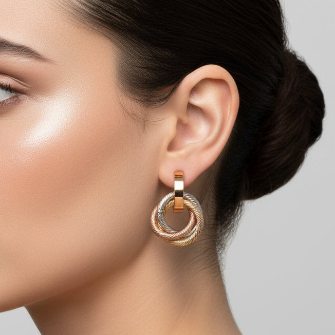 Stainless Steel Earring 122E1492