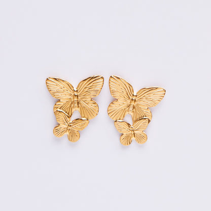 Stainless Steel Earrings E343